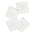 Dot Bam Crack Dragon Acrylic Coasters - image 1
