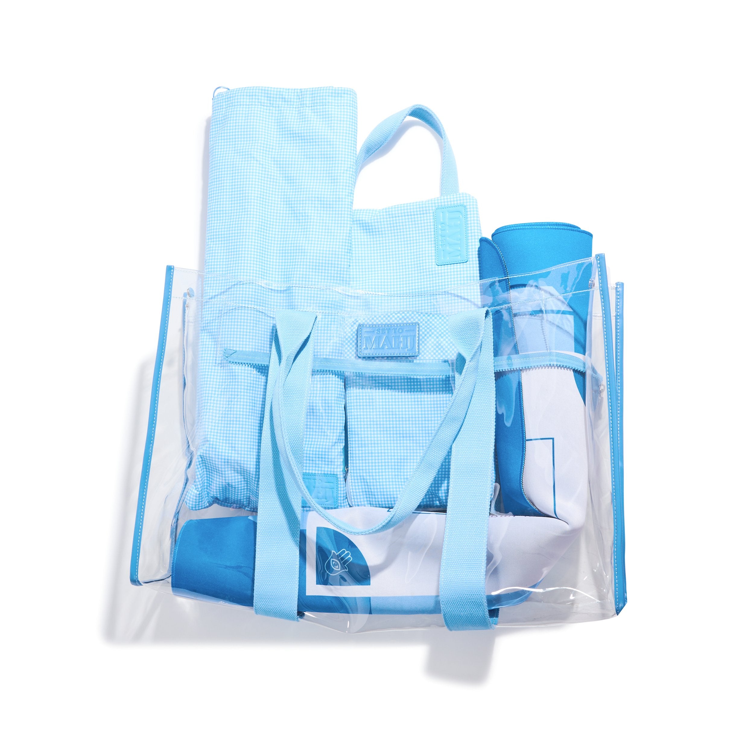 set to Mahj mahjong blue bag set shown with mat inside.jpg
