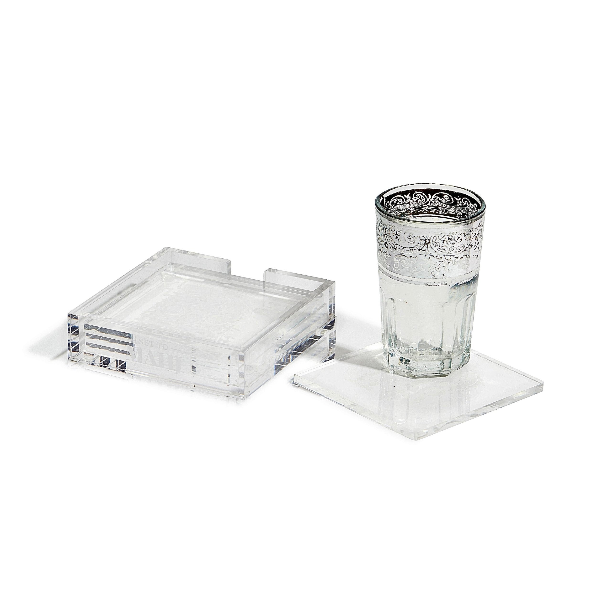Dot Bam Crack Dragon Acrylic Coasters - image 3